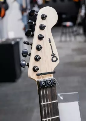 Charvel Guitars - Pro-Mod San Dimas Style 1 HSS FR E Sassafras, Ebony Fingerboard - Satin Black 4